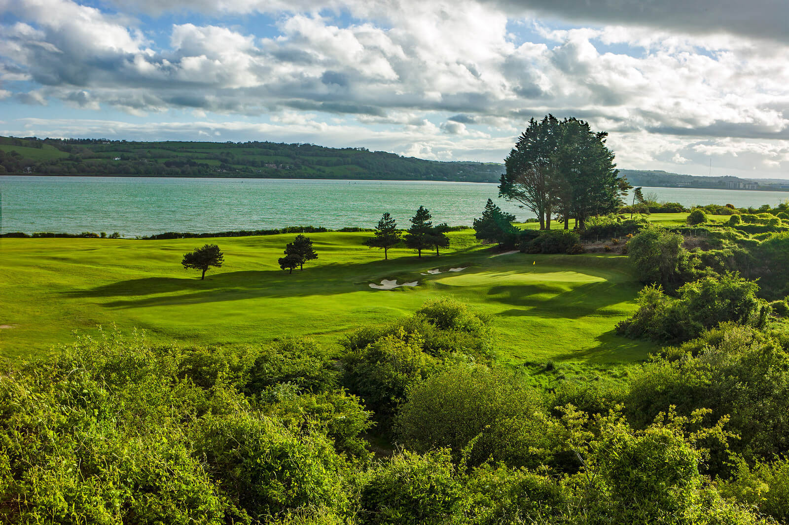 Irish seaside golf course in the southwest region