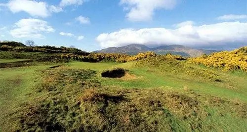 annesley links at royal county down golf club on a sunny day