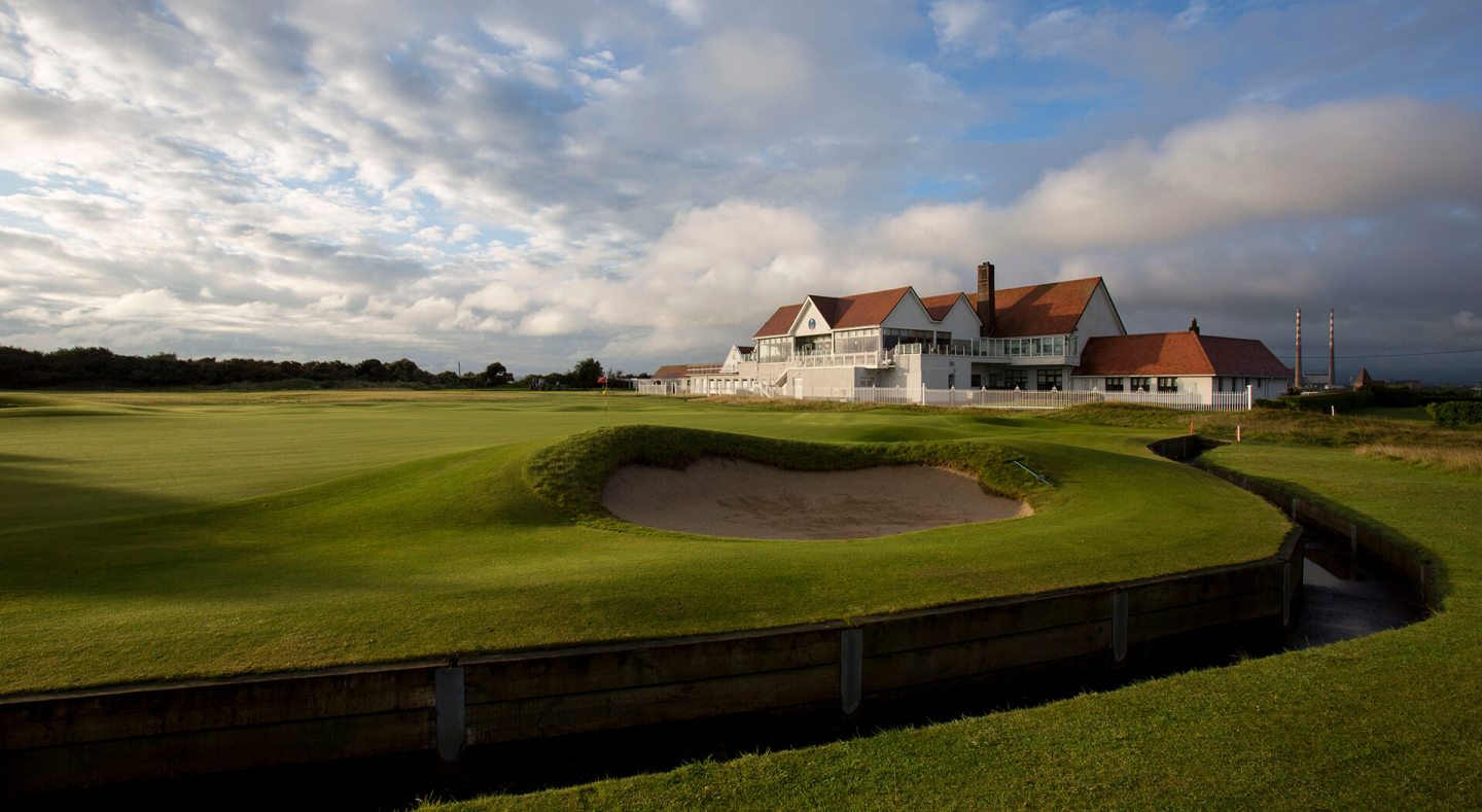clubhouse at royal dublin golf club