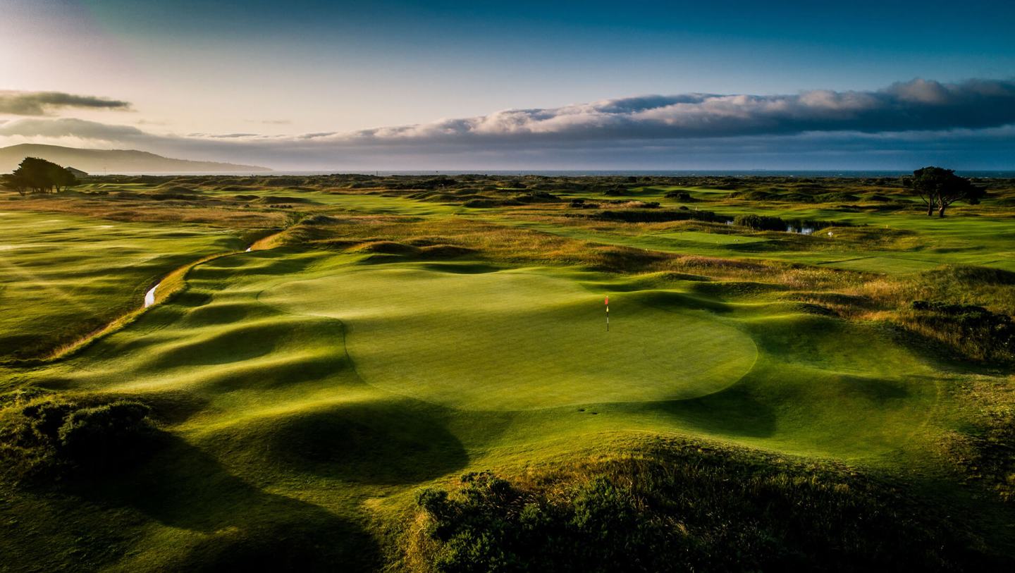 tenth hole at royal dublin golf club