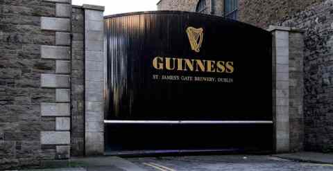 front gate at guinness st james
