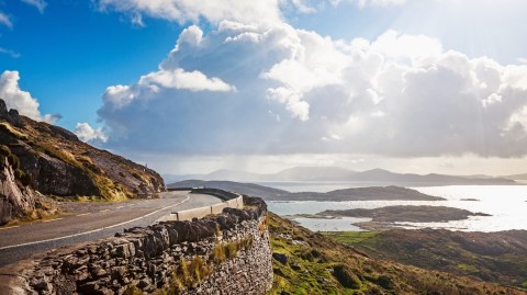 coastal drive in southwest ireland