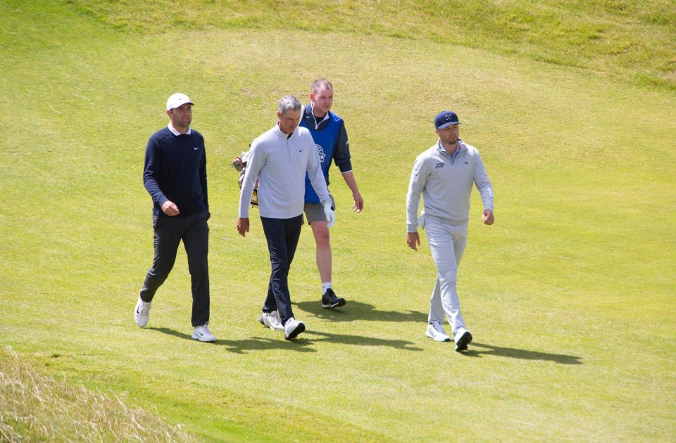 Scottie Scheffler at Lahinch Golf Club