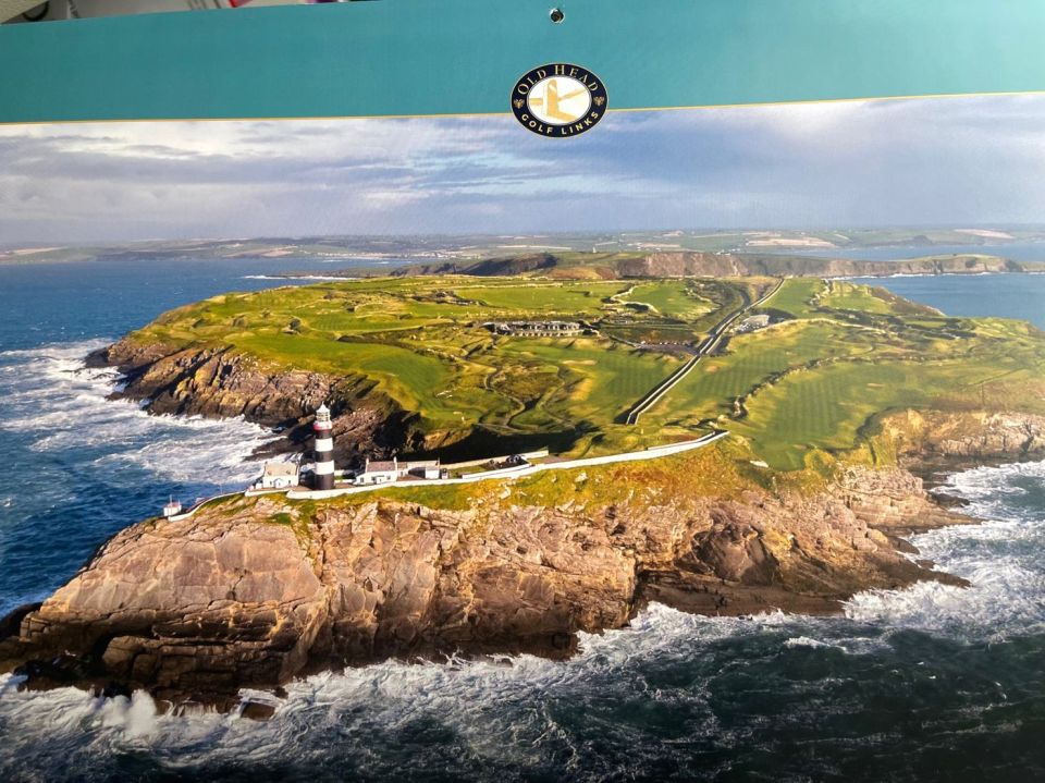 current old head headland with lighthouse