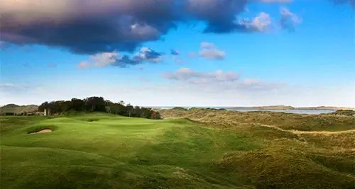 13th hole at portrush golf course