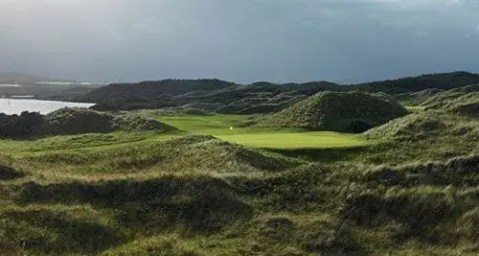 second hole at portstewart golf club