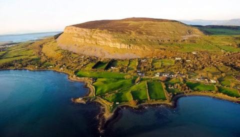 knocknarea mountain and coast