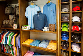 stock in a golf shop