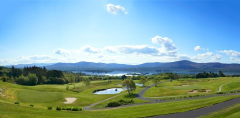 ring of kerry golf course on sunny day