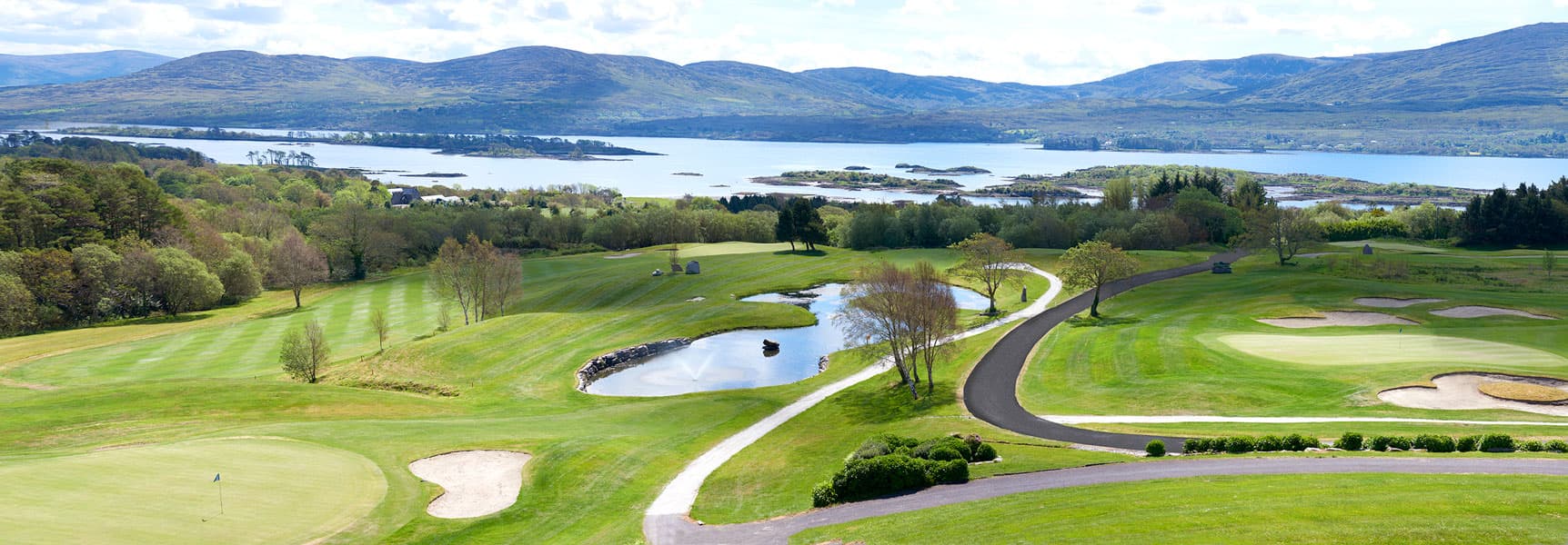 Seaside course in Ireland.