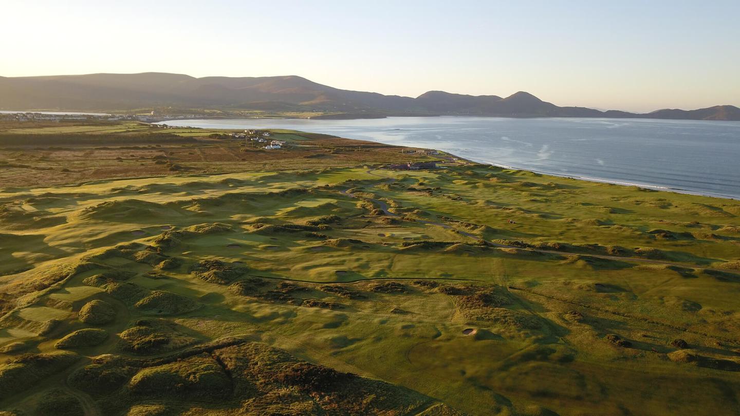 Picturesque seaside golf course in southwest Ireland
